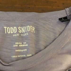 Men’s size LG, Lavender long sleeve pocket tee